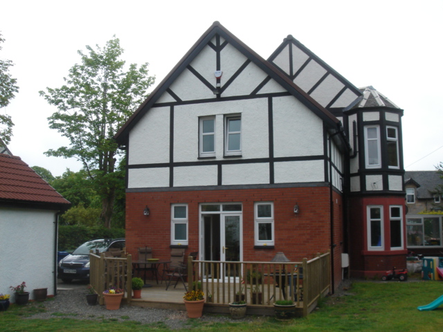 kitchen and bedroom extension, dumbarton