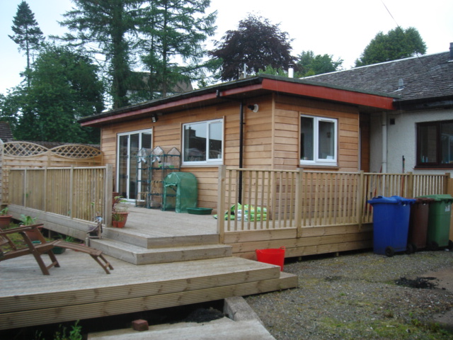 side and rear extension, helensburgh